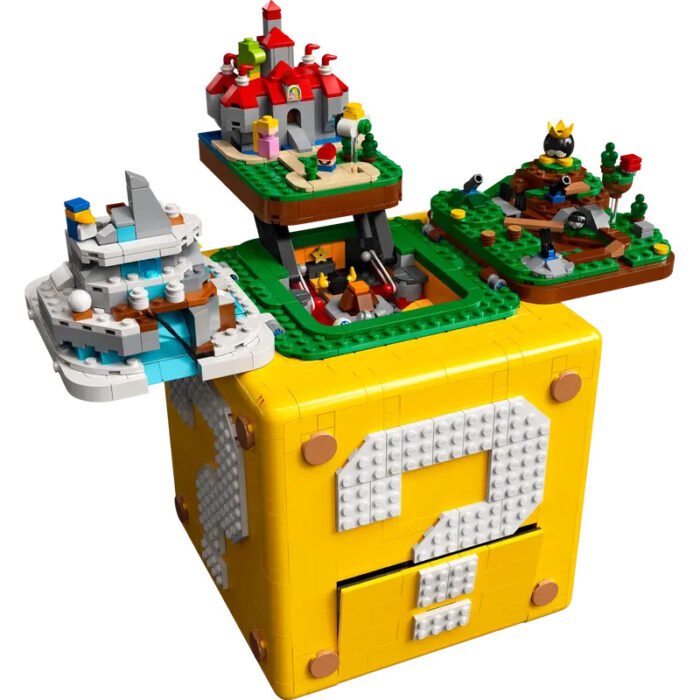 Bloque Interrogación de Super Mario 64 71395 sets de construccion replicas lego