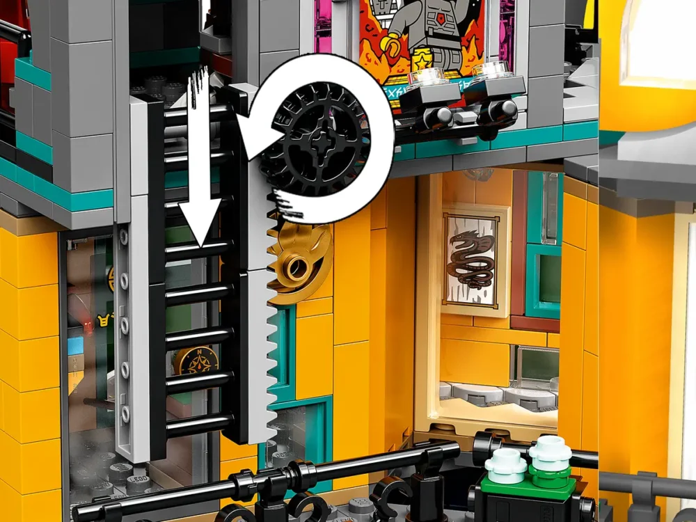 Jardines de la Ciudad de NINJAGO 71741 sets de construccion replicas lego