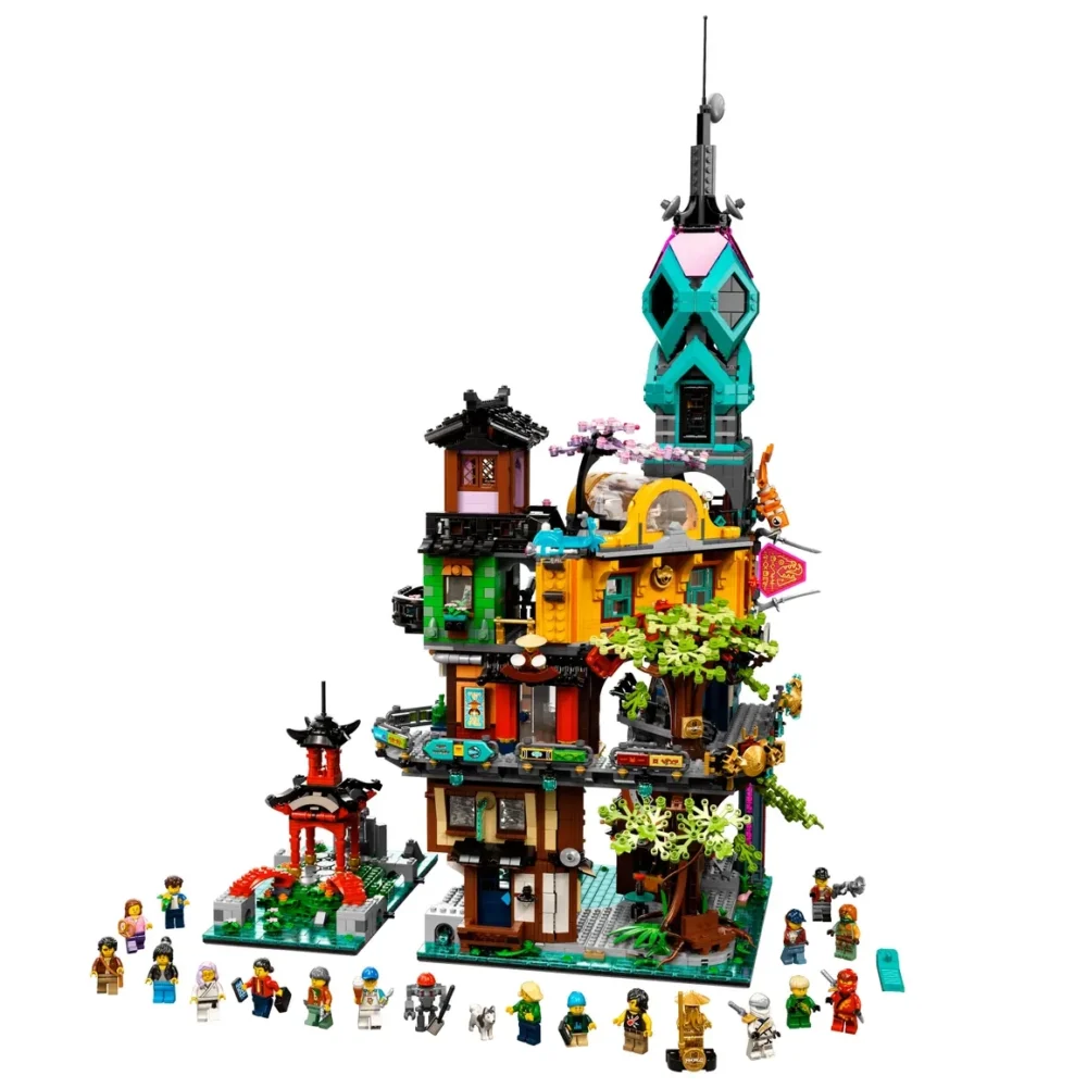 Jardines de la Ciudad de NINJAGO 71741 sets de construccion replicas lego